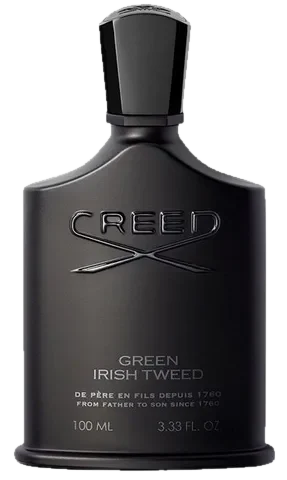 Creed Green Irish Tweed parfüm şişesi
