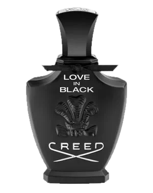 Creed Love in Black perfume bottle