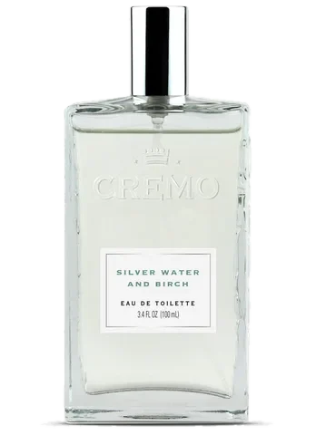 Cremo Silver Water & Birch perfume bottle