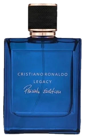 Cristiano Ronaldo Legacy Private Edition perfume bottle