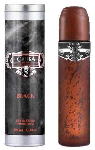 Cuba Paris Cuba Black parfüm şişesi