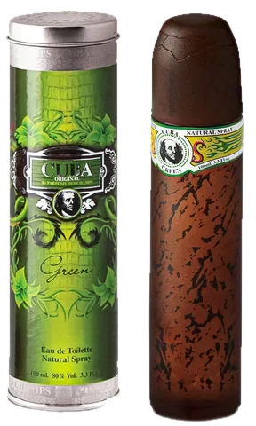Cuba Paris Cuba Green parfüm şişesi
