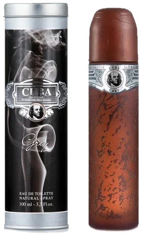 Cuba Paris Cuba Grey perfume bottle