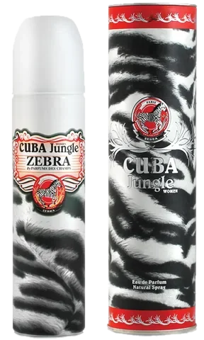 Cuba Paris Cuba Jungle Zebra parfüm şişesi