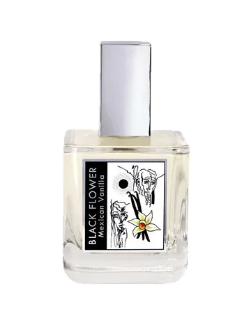 Dame Perfumery Black Flower Mexican Vanilla perfume bottle