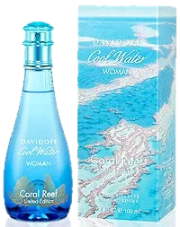 Davidoff Cool Water Woman Coral Reef Edition parfüm şişesi
