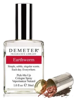 Demeter Fragrance Earthworm perfume bottle