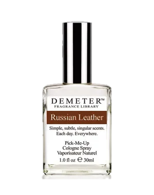 Demeter Fragrance Russian Leather perfume bottle