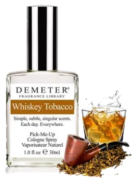 Demeter Fragrance Whiskey Tobacco perfume bottle