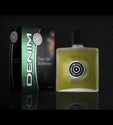 Denim Musk parfüm şişesi