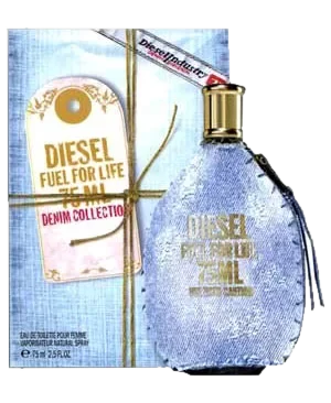 Diesel Fuel for Life Denim Collection Femme parfüm şişesi