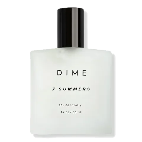DIME Beauty 7 Summers perfume bottle
