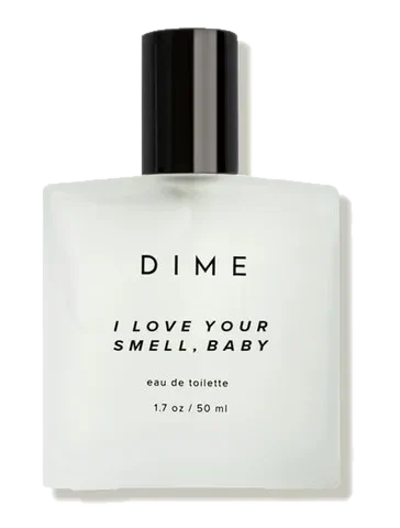 DIME Beauty I Love Your Smell, Baby perfume bottle