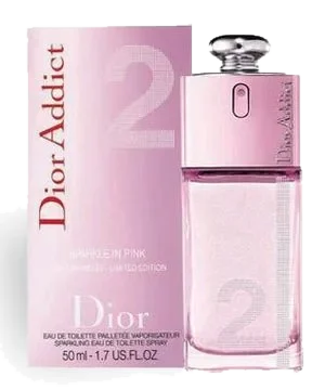 Dior Addict 2 Sparkle in Pink parfüm şişesi