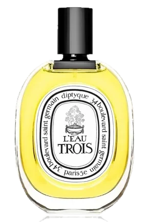 Diptyque L'Eau Trois Eau de Toilette parfüm şişesi