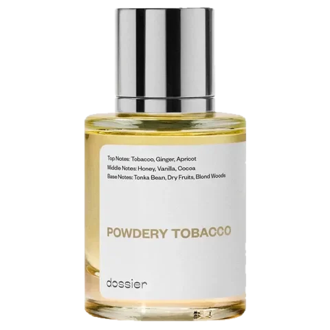 Dossier Powdery Tobacco parfüm şişesi