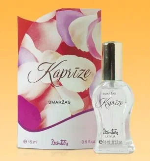 Dzintars Kaprīze (Caprice) perfume bottle