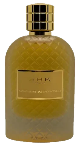 EBK Aquamarine N Powder perfume bottle