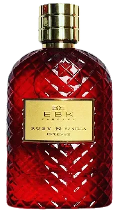 EBK Ruby N Vanilla Intense perfume bottle