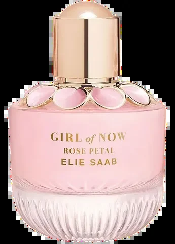 Elie Saab Girl of Now Rose Petal perfume bottle