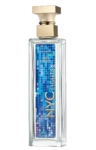 Elizabeth Arden 5th Avenue NYC Lights perfume bottle