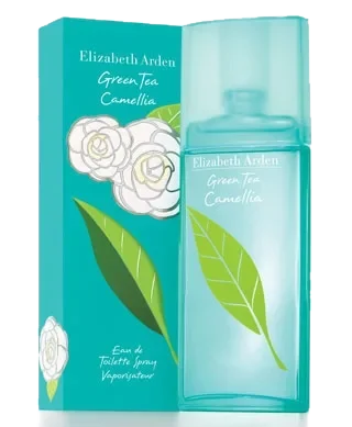 Elizabeth Arden Green Tea Camellia perfume bottle
