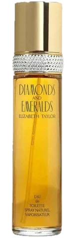 Elizabeth Taylor Diamonds and Emeralds perfume bottle