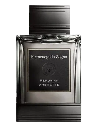 Ermenegildo Zegna Peruvian Ambrette perfume bottle