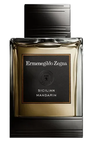 Ermenegildo Zegna Sicilian Mandarin perfume bottle