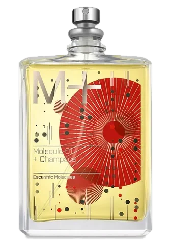 Escentric Molecules Molecule 01 + Champaca perfume bottle