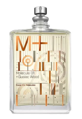 Escentric Molecules Molecule 01 + Guaiac Wood perfume bottle