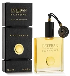Esteban Patchouli perfume bottle