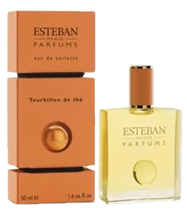 Esteban Tourbillon de thé perfume bottle