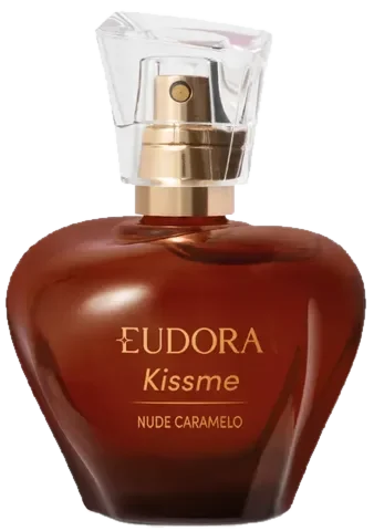 Eudora Kiss Me Nude Caramelo perfume bottle
