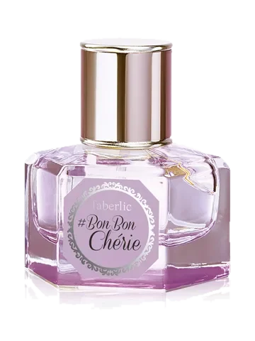 Faberlic #Bon Bon Cherie perfume bottle