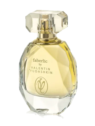 Faberlic by Valentin Yudashkin Gold perfume bottle
