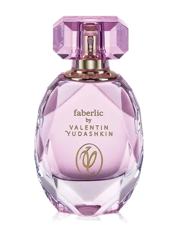 Faberlic by Valentin Yudashkin Rose perfume bottle