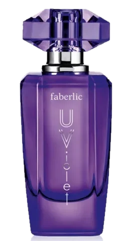 Faberlic UViolet parfüm şişesi