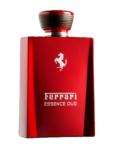 Ferrari Essence Oud perfume bottle