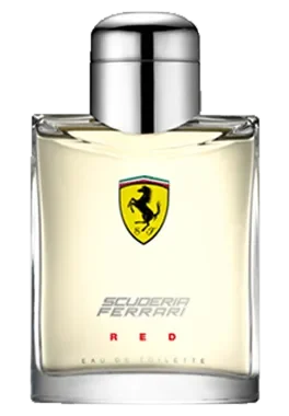 Ferrari Scuderia Red perfume bottle