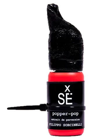 Filippo Sorcinelli popper-pop perfume bottle
