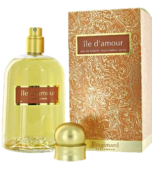 Fragonard Ile d'Amour parfüm şişesi