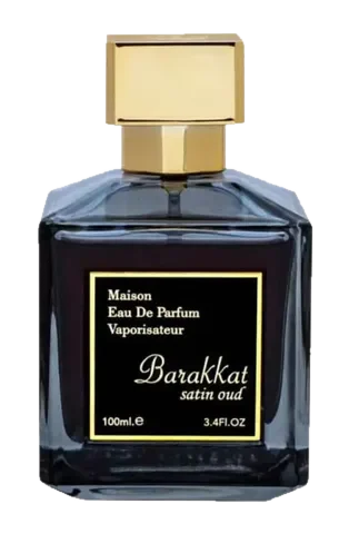Fragrance World Barakkat Satin Oud parfüm şişesi