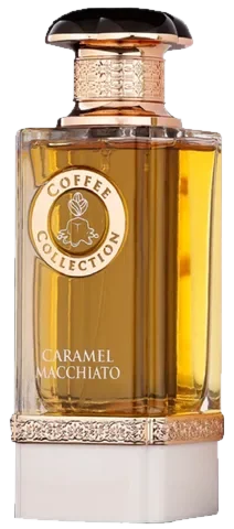 Fragrance World Caramel Macchiato parfüm şişesi