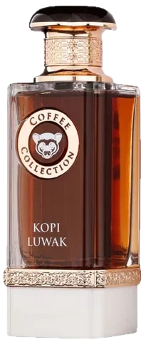 Fragrance World Kopi Luwak perfume bottle