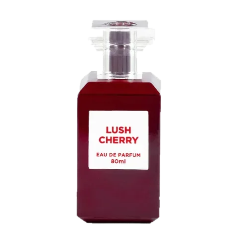 Fragrance World Lush Cherry perfume bottle