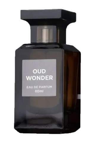 Fragrance World Oud Wonder perfume bottle