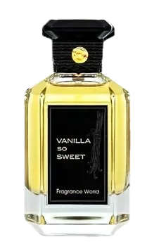 Fragrance World Vanilla So Sweet perfume bottle