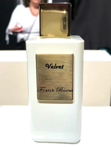 Franck Boclet Velvet perfume bottle