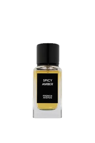 French Avenue Spicy Amber perfume bottle